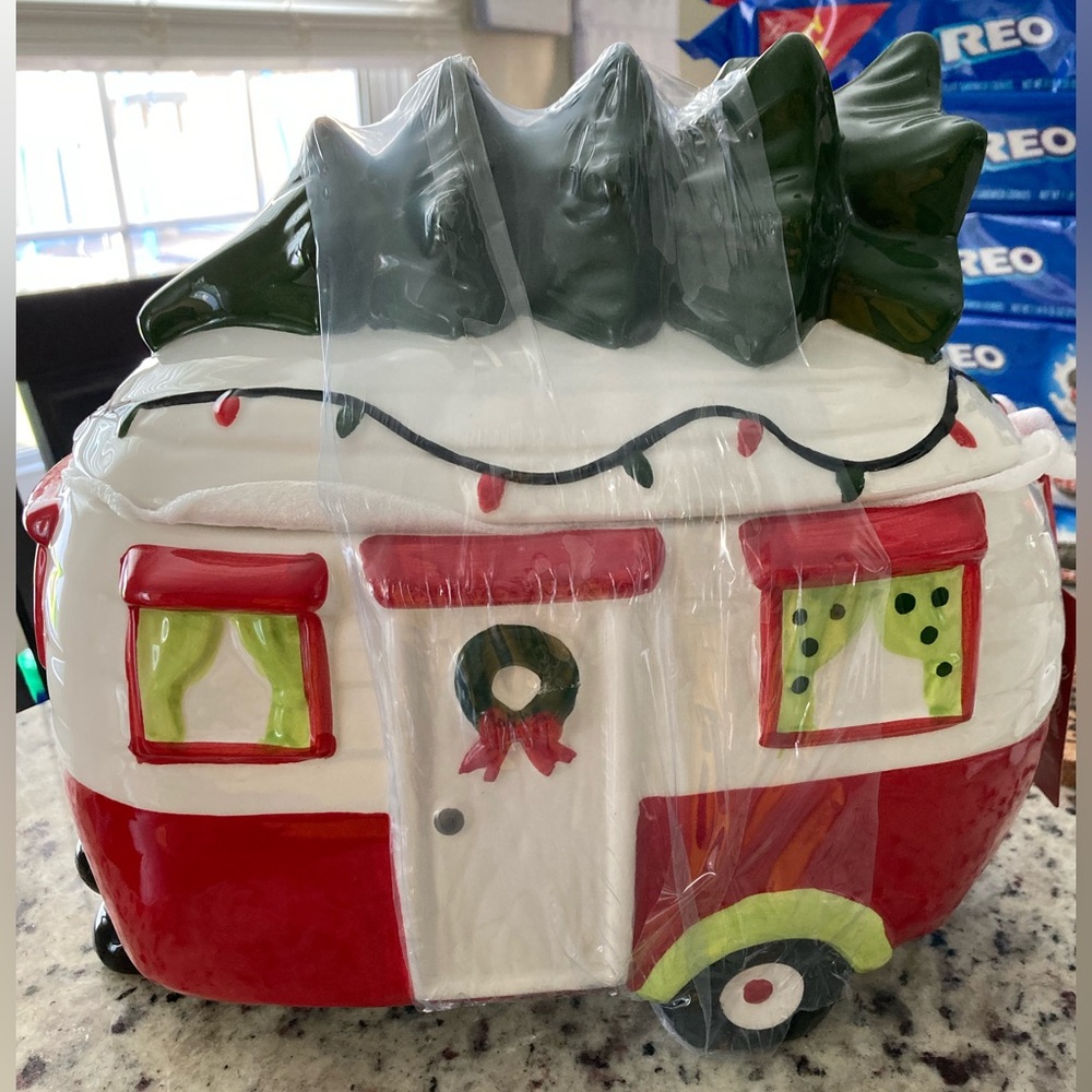 Christmas themed Cookie Jar